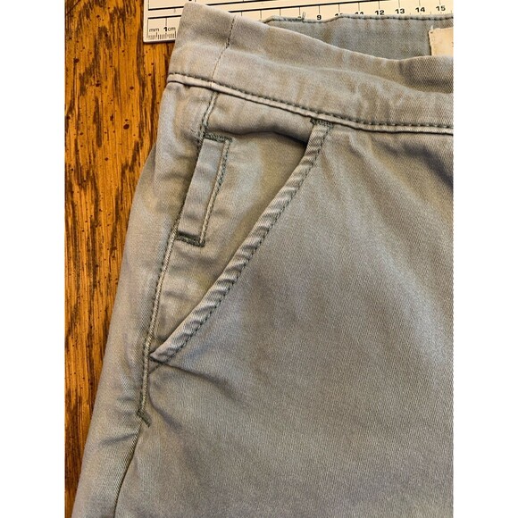 Anthropologie Pilcro Moss Green Pants Jeans Women's 35x29 Hyphen Fit Embroidered - Picture 4 of 14